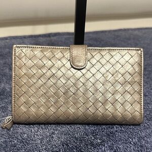 Bottega Veneta Woven Leather Wallet